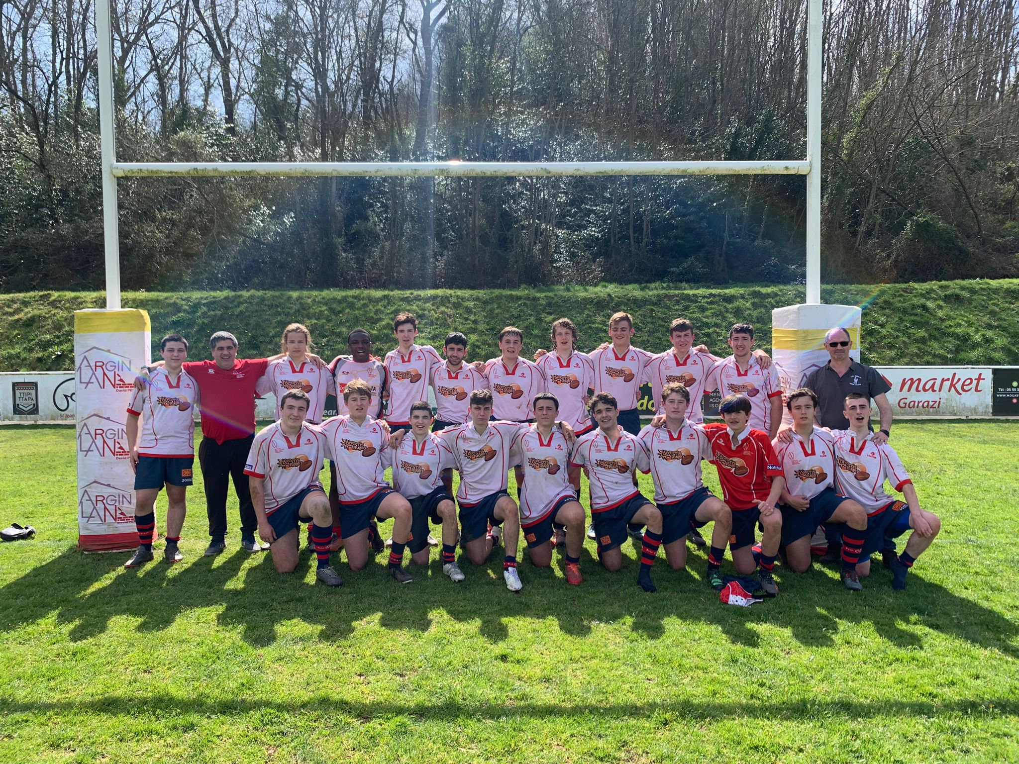 Baigorri acogió los amistosos de las selecciones navarras Sub-16 y Sub-18 vs US Nafarroa